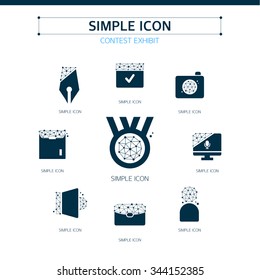 Business Simple Icon Set