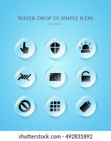 Business Simple icon set