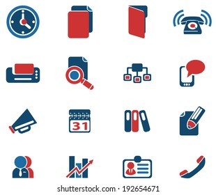 Business simple vector icons