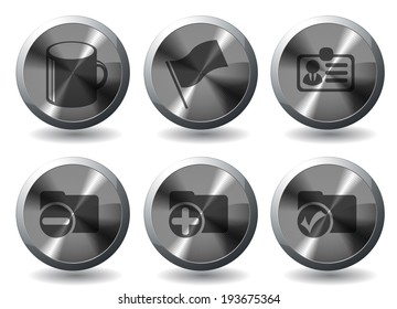 Business simple vector icons