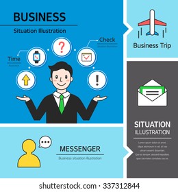 business situation illustration