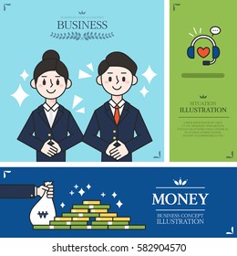 Business situation illustration