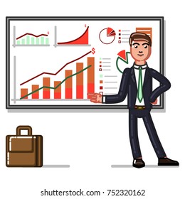 Business sketch man