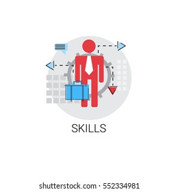 Business Skills Creative Idea Icon Vector Illustration