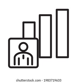 business skills icons. business skills symbol vector elements for infographic web.