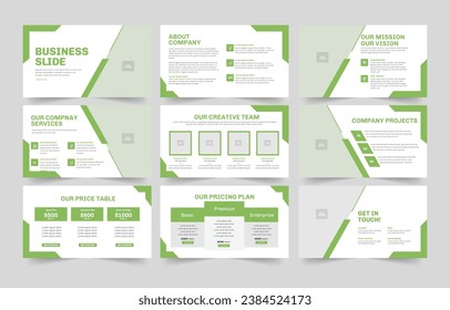 Business Slide and Presentation Slide Design.