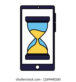 business smartphone clock time
