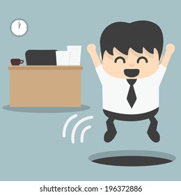 business sneak out job