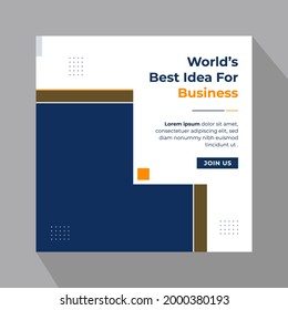 Business social media banner design