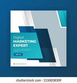 Business social media banner, digital social media banner