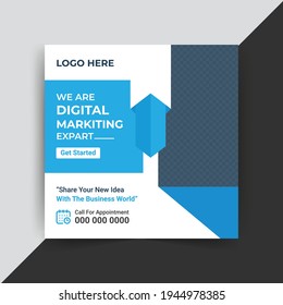 Business Social media banner or post design template.