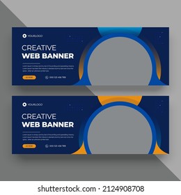 Business social media cover banner template