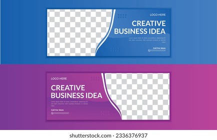 Business social media cover template professional business social cover design