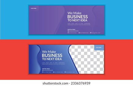Business social media cover template professional business social cover design