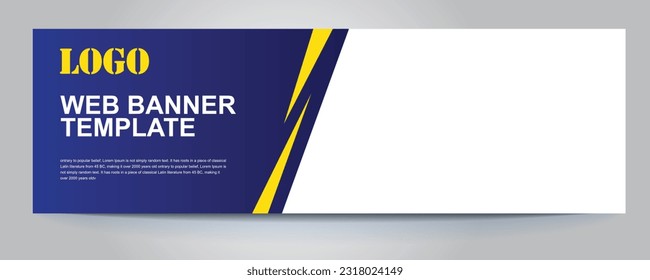 business social media design Facebook cover template web banner template with dark blue  color Creative corporate business marketing social media cover banner post template Digital business marketing 