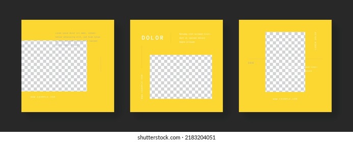 Business social media network layout, minimal and clean templates for company promotion, graphic designs for sellers and influencers, advert for bloggers and coaches, universal square web banners
