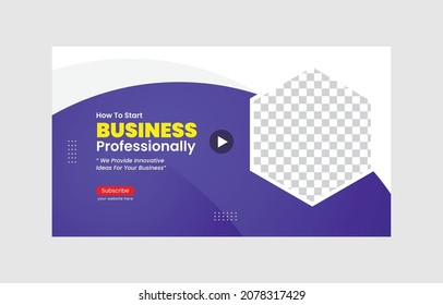 Business Social Media Post Design, Corporate web banner post design