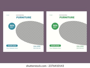  Business social media post design template.