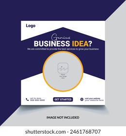 business social media post design