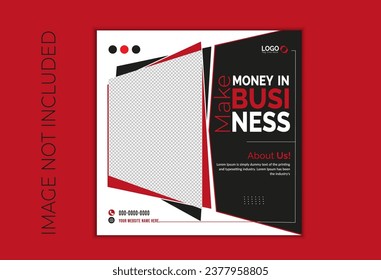 Business Social Media Poster Design Abstract, Modern, Corporate, Creative poster Template.
