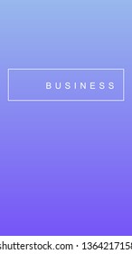 Business social media story duotone template. Gradient lavender advertising web banner with text, promotion content layout. Modern vibrant mobile app design. Blending blue color with frame mockup