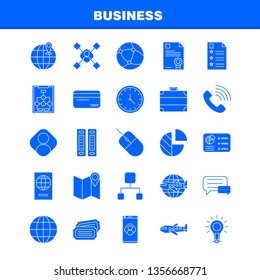 Business  Solid Glyph Icons Set For Infographics, Mobile UX/UI Kit And Print Design. Include: Laptop Graph, Graph, Laptop, Computer, Dart Game, Focus, Eps 10 - Vector