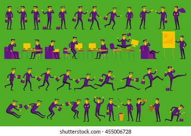 Business Solution. Business concept illustration men vector art