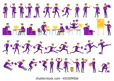 Business Solution. Business concept illustration men vector art