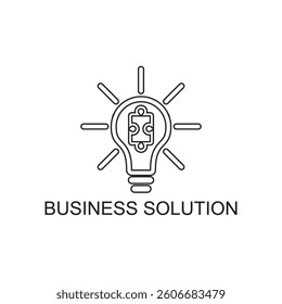 business solution icon , business icon