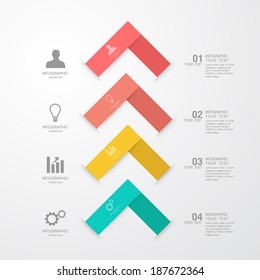 Business Solution Puzzle, linear Concept. Elements are on different layers. Easy to manipulate: change colors, move elements.