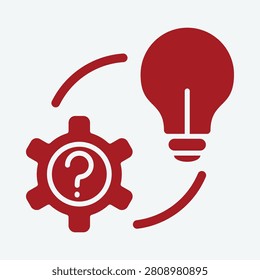 Business Solution trendy vector illustration in flat style goodly background.eps