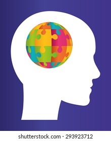 Business solutions design, vector illustration eps 10.