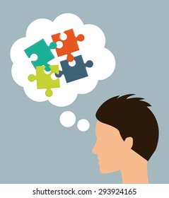 Business solutions design, vector illustration eps 10.