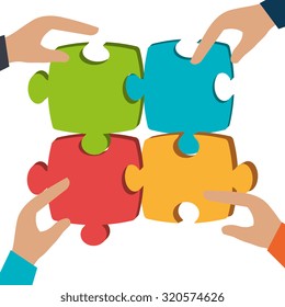 Business solutions graphic design, vector illustration eps10.