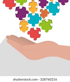 Business solutions icons design, vector graphic eps10.