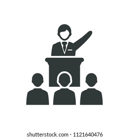 Business Speech Icon