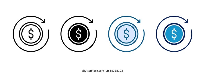 Business Sprint Icon Set Multiple Style Collection
