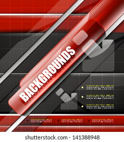 Business square ad poster vector design