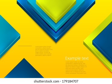 Business square background. Vector template. Poster template.