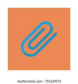 Business square flat icon 