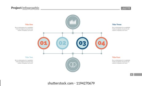 Business stages slide template. Business data. Graph, diagram, design. Creative concept for infographic, report. Can be used for topics like analysis, research, business fields