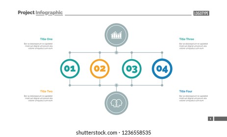 Business stages slide template. Business data. Graph, diagram, design. Creative concept for infographic, report. Can be used for topics like analysis, research, business fields