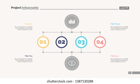 Business Stages Slide Template Business Data Stock Vector (royalty Free 