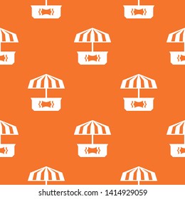 Business stall pattern vector orange for any web design best