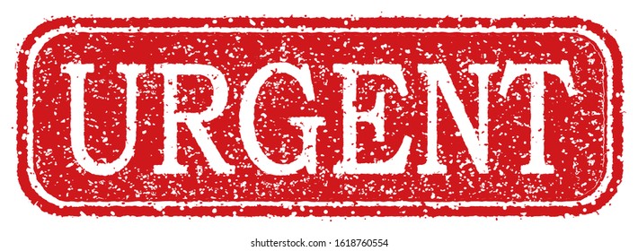 business stamp vector illustration / URGENT 