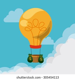 Business start up design, vector illustration eps 10.