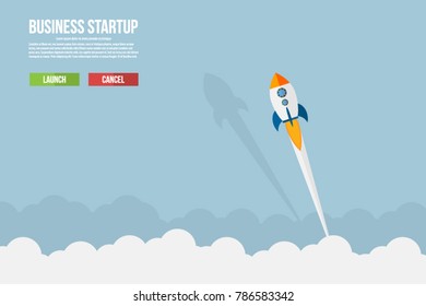 Business startup banner 