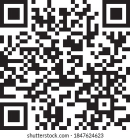 Código qr de inicio y comunicación de negocios