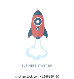 Business Startup flat design concept