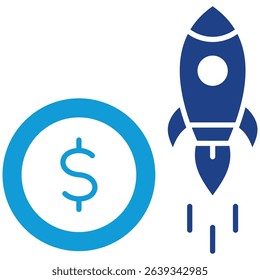 Business Startup Icon Element for Design